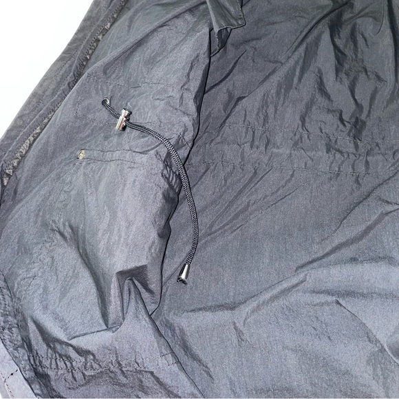 Emporio Armani “Josh Line” MEDIUM black utility jacket trench coat Hooded - Picture 11 of 13